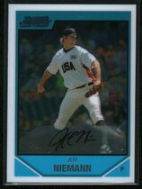 2007 Bowman Chrome Draft Futures Game Prospects #BDPP83 Jeff Niemann