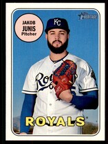2018 Topps Heritage High Number #539 Jakob Junis