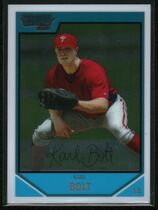 2007 Bowman Chrome Draft Draft Picks #BDPP2 Karl Bolt