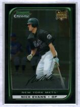 2008 Bowman Chrome Draft #BDP16 Nick Evans
