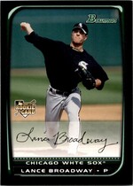 2008 Bowman Base Set #203 Lance Broadway