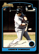 2003 Bowman Base Set #330 Andrew Dominique