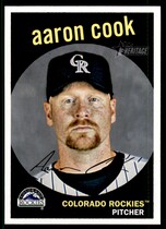 2008 Topps Heritage #158 Aaron Cook