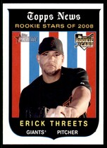 2008 Topps Heritage #143 Erick Threets