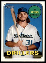 2018 Topps Heritage Minor League #89 Dj Peters