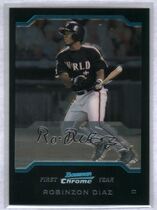 2004 Bowman Chrome Draft #BDP149 Robinzon Diaz