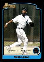 2003 Bowman Base Set #204 Nook Logan