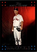 2007 Topps Base Set Series 1 #116 Tim Wakefield