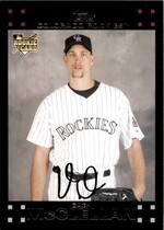 2007 Topps Update #UH167 Zach Mcclellan