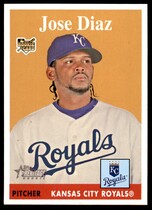 2007 Topps Heritage #367 Jose Diaz