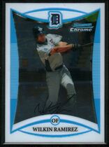 2008 Bowman Chrome Draft Prospects #BDPP105 Wilkin Ramirez