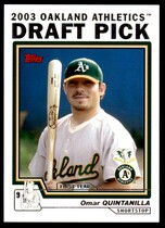 2004 Topps Base Set Series 2 #677 Omar Quintanilla