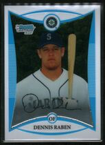 2008 Bowman Chrome Draft Prospects #BDPP50 Dennis Raben
