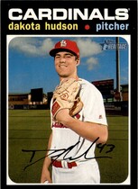 2020 Topps Heritage #229 Dakota Hudson