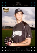 2007 Topps Update #UH168 Rick Vanden Hurk