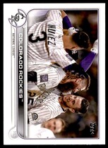 2022 Topps Base Set #222 Colorado Rockies