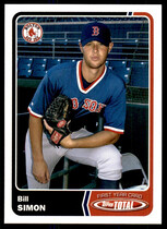2003 Topps Total #978 Bill Simon
