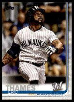 2019 Topps Base Set Series 2 #695 Eric Thames