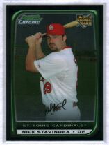 2008 Bowman Chrome Draft #BDP49 Nick Stavinoha