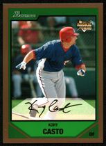 2007 Bowman Draft Gold #BDP38 Kory Casto