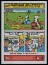 2006 Topps Bazooka Comics #17 Oakland Athletics