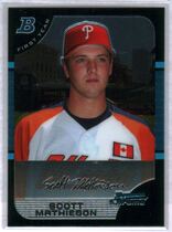 2005 Bowman Chrome Draft #BDP126 Scott Mathieson