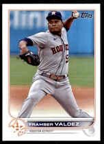 2022 Topps Base Set #261 Framber Valdez