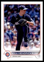 2022 Topps Base Set #168 Kyle Hendricks