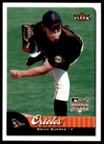 2007 Fleer Base Set #325 Brian Burres
