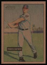 2005 Bowman Heritage Mahogany #115 Travis Hafner