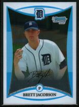 2008 Bowman Chrome Draft Prospects #BDPP28 Brett Jacobson