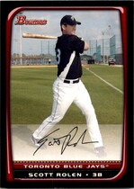 2008 Bowman Base Set #43 Scott Rolen