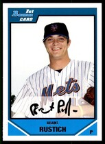 2007 Bowman Draft Draft Picks #BDPP27 Brant Rustich