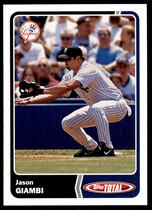 2003 Topps Total Team Checklists #TTC20 Jason Giambi
