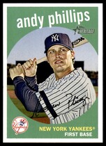 2008 Topps Heritage #271 Andy Phillips