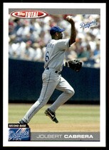 2004 Topps Total #581 Jolbert Cabrera