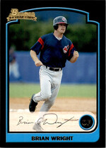2003 Bowman Base Set #326 Brian Wright