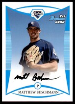 2008 Bowman Prospects #BP95 Matthew Buschmann