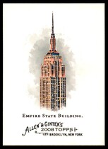 2008 Topps Allen & Ginter #29 Empire State Buildi