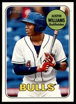 2018 Topps Heritage Minor League #3 Justin Williams