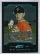 2004 Bowman Chrome Draft #BDP44 Gaby Hernandez