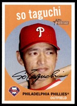 2008 Topps Heritage #203 So Taguchi