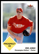 2003 Fleer Tradition #441 Eric Junge