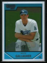2007 Bowman Chrome Draft Draft Picks #BDPP21 Austin Gallagher