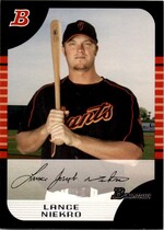 2005 Bowman Draft #BDP24 Lance Niekro