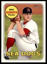 2018 Topps Heritage Minor League #75 Mike Shawaryn
