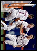 2020 Topps Base Set #202 New York Mets Team Card