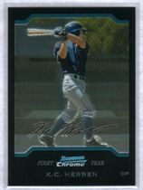 2004 Bowman Chrome Draft #BDP51 K.C. Herren