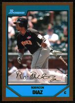 2007 Bowman Draft Futures Game Prospects Gold #BDPP82 Robinzon Diaz