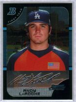 2005 Bowman Chrome Draft #BDP140 Andy Laroche